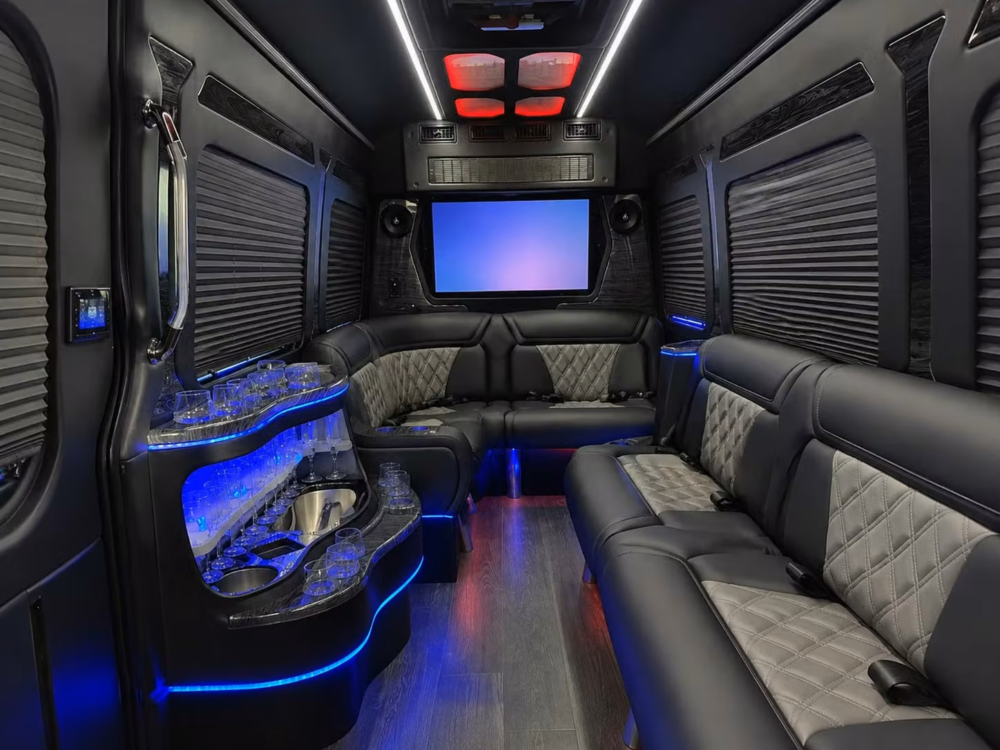 sprinter limousine inside