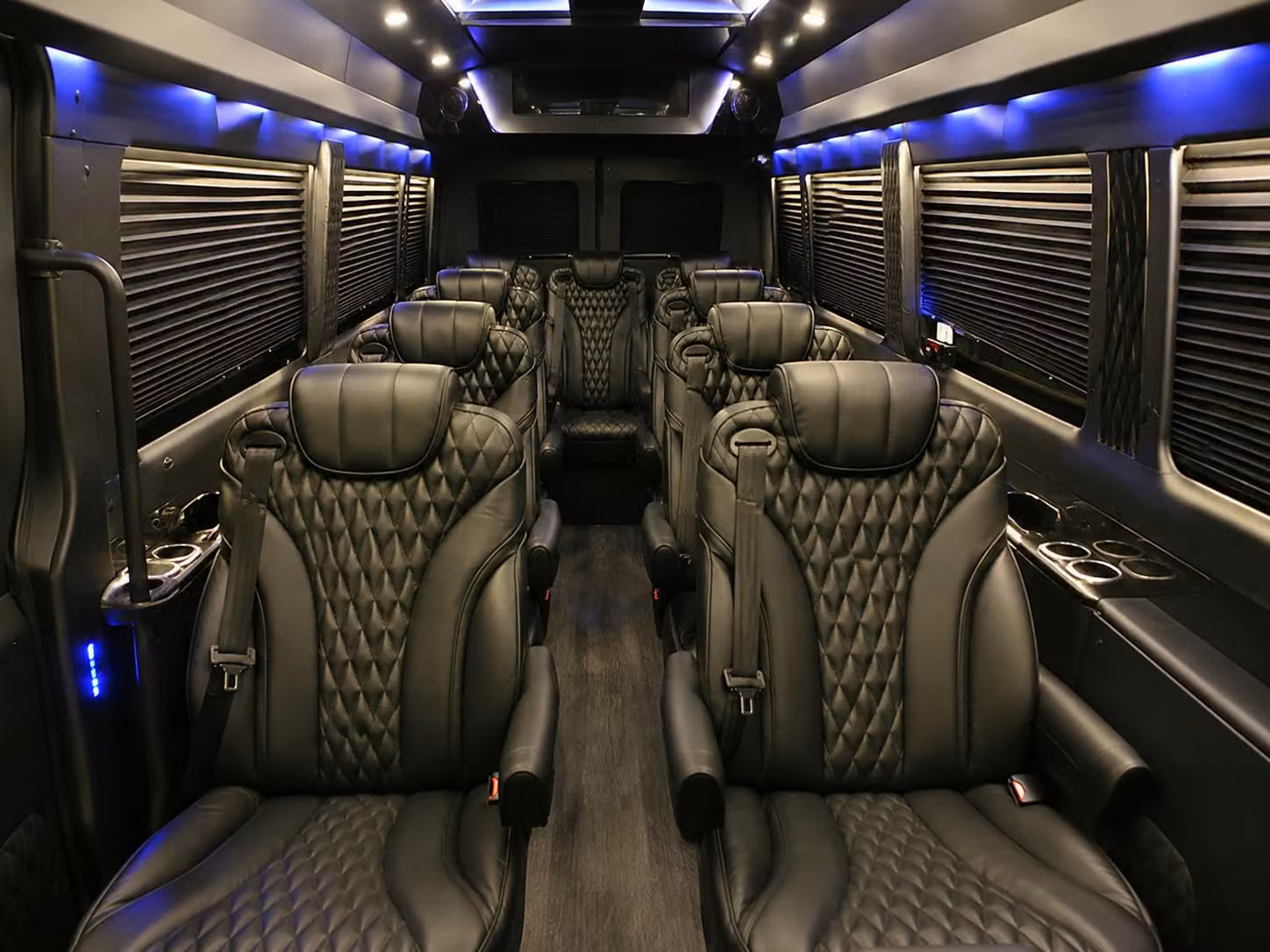 sprinter van with driver interior