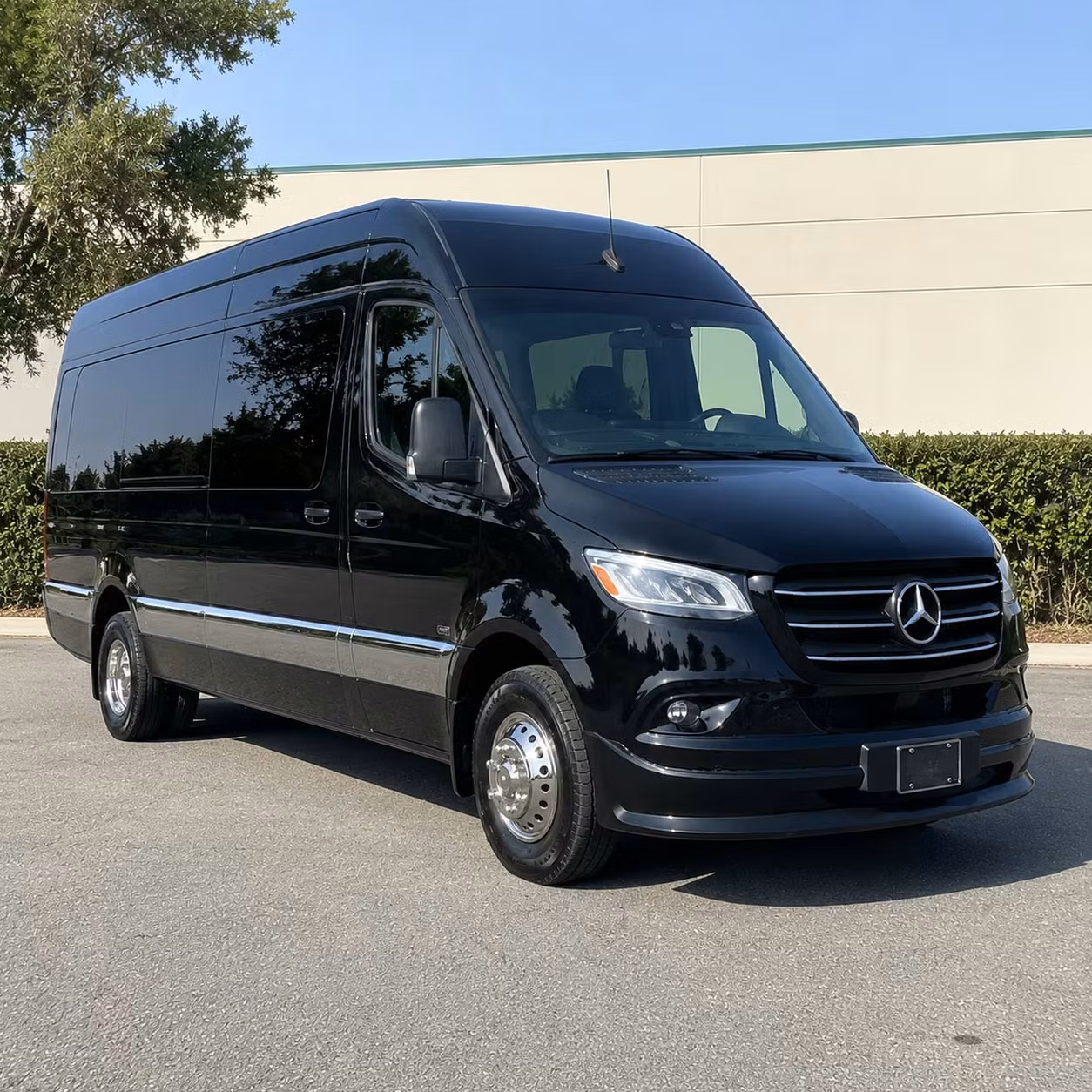 sprinter van with driver